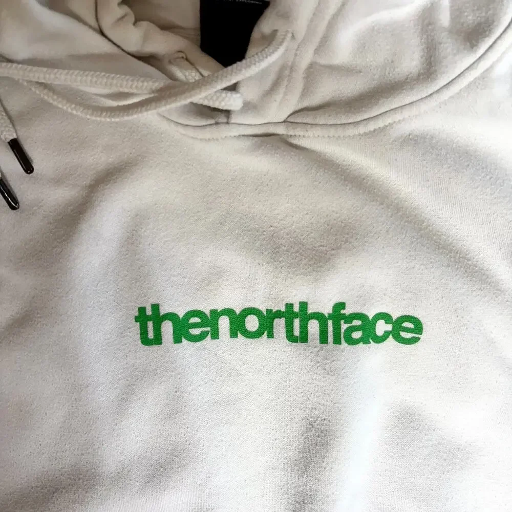 The North Face Hoodie Mens Large White Sweatshirt Fine Alpine Equipment Hiking